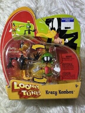 Vintage Looney Tunes Krazy Kombos (New) Marvin The Martian & Daffy Duck